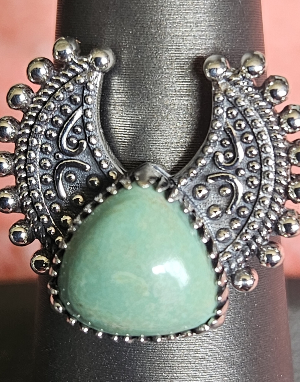 D'Joy ROYSTON Turquoise 925 Silver Ring